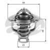 GATES TH04082 Thermostat, coolant